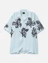 Needles Butterfly Print Short Sleeves Shirt