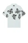 Needles Butterfly Print Short Sleeves Shirt