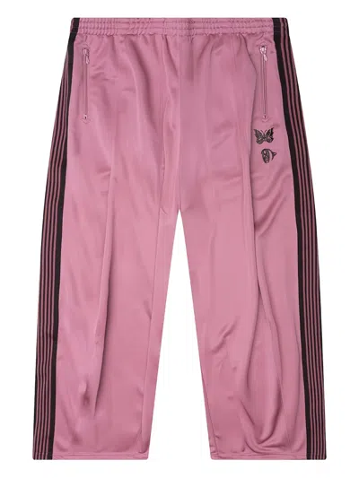 Needles X Kae Tanaka Poly Smooth H.d. Track Pants In Pink