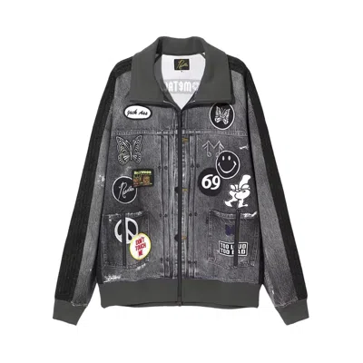 Pre-owned Needles X Midnight Studios Track Jacket 'black' | Men's Size Xl