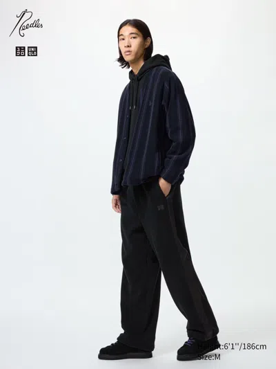 Pre-owned Needles X Uniqlo Needles Sweatpants Black Size Medium