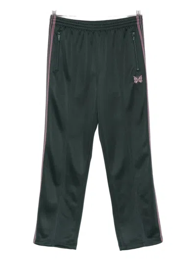Needles Zip Detail Trousers In Green
