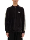 Needles Rib Collar Track Jacket In Black
