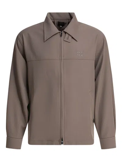 Needles Military-inspired Relaxed Fit Sports Jacket In Brown