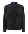 Needles Overshirt With Flap Pockets For Sport In Black