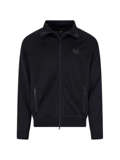Needles Zip-up Track Jacket In Black