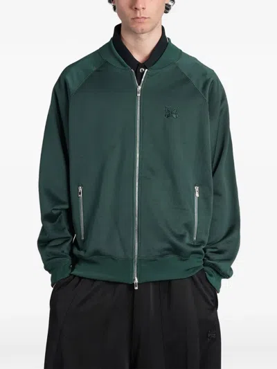 Needles Zip-up Track Jacket In Green