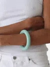 Neeka Studios Donut Bangle In Blue