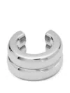 Neeka Studios The Ring Stacked-effect Open Ring In Silver