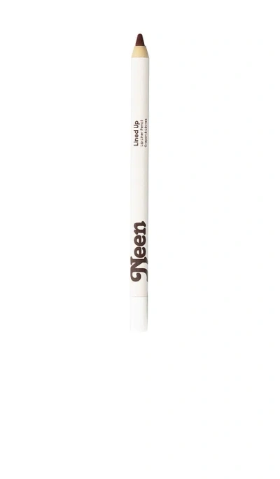 Neen Lined Up Lip Liner In Orchard