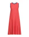 Neera 20.52 Midi Dresses In Red