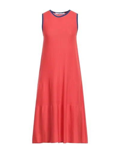 Neera 20.52 Midi Dresses In Red