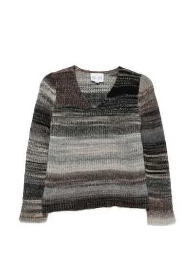 Neera V-neck Sweater In Multi