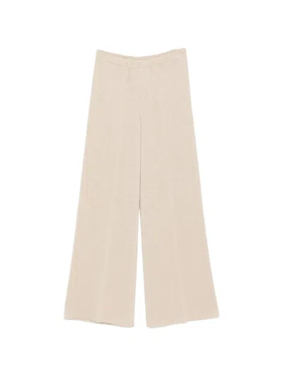 Neera Wide-leg Trousers In Gold