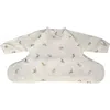 Neferland Kids'  Nefertie Coverall 2.0 Longsleeve Bib In Zaytoun Olives 6-24 Months