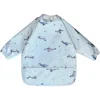 Neferland Premium Classic Low-pocket Long Sleeve Bib Smock In Whale Watching (2t-4t)