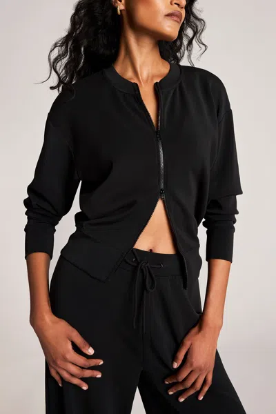 Negative Airis Bomber In Black