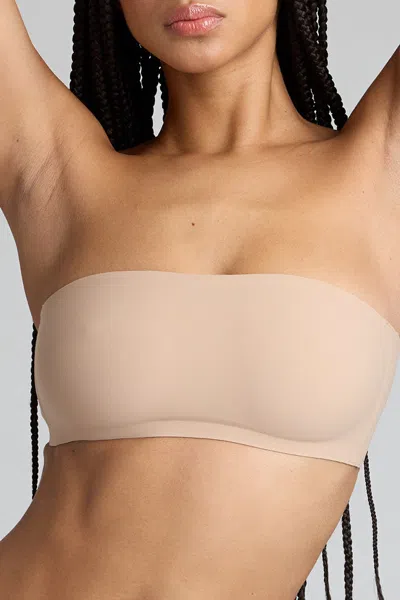 Negative Base Bandeau In Buff In Neutral