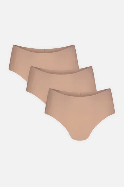 Negative Base Boy Short In Buff (pack) In Neutral