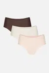 Negative Base Boy Short In Neapolitan (pack) In Multi
