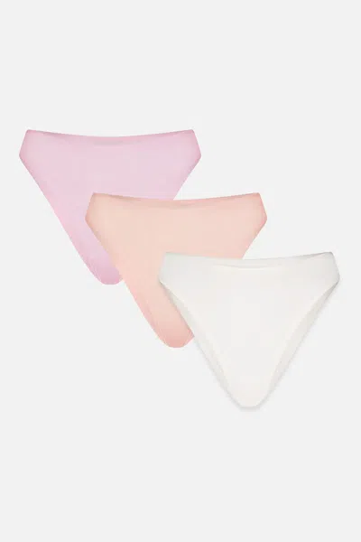 Negative Cloud Cotton French Cut Brief In Bermuda (pack) In Multi