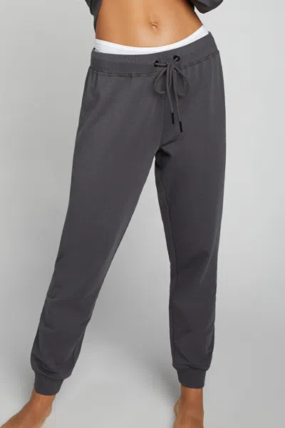Negative Club Jogger In Washed Black
