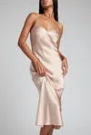 Negative Eclipse Washable Silk Slip In Fizz In Neutral