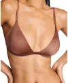 Negative Glace Mini Bra In Brown