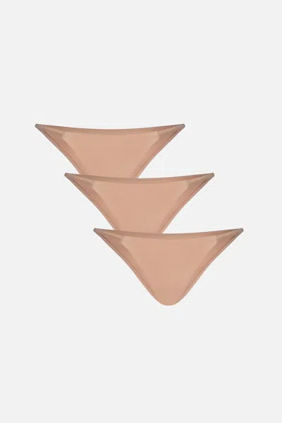 Negative Glacé String Bikini In Buff (pack)