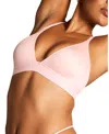 Negative Glace Triangle Bra In Pink