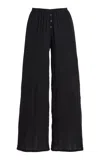 Negative Whipped Modal Track Pants In Black
