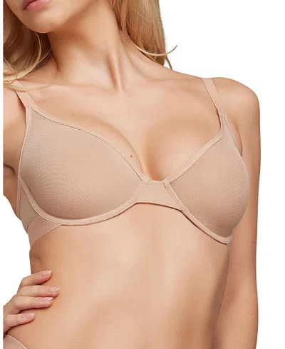 Negative Sieve Demi Bra In Neutral