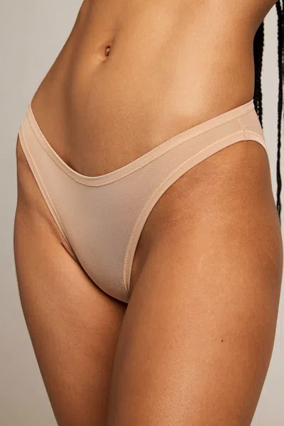 Negative Sieve Dipped Brief In Buff