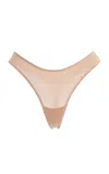Negative Sieve Dipped Micromesh Thong In Neutral