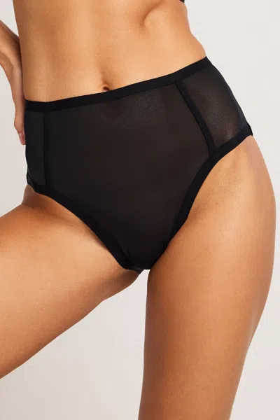 Negative Sieve High Brief In Black
