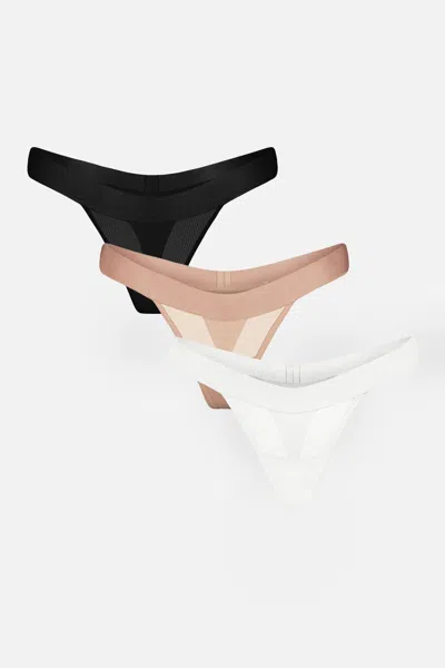 Negative Sieve Thong In Classic (pack)