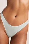 Negative Slink Dipped Thong In Mist In Multi