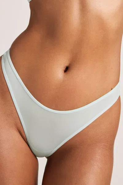 Negative Slink Dipped Thong In Mist In Multi