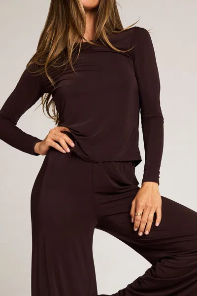 Negative Slink Long Sleeve In Espresso