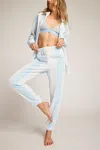 Negative Supreme Jogger Pant In Cloud Stripe In Blue