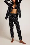 Negative Supreme Jogger Pant In White Dot In Multi