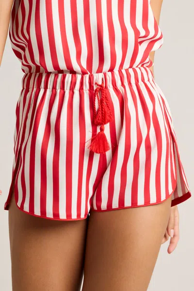 Negative Supreme Short In Amalfi In Red