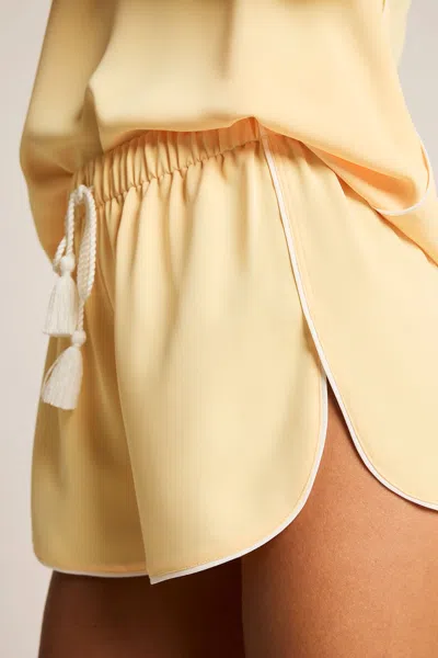 Negative Supreme Short In Sorbet In Yellow