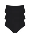 Negative Underwear Base Boy Short 3-pack In Black
