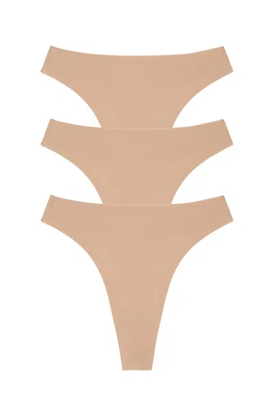 NEGATIVE UNDERWEAR BASE HIGH THONG 3-PACK