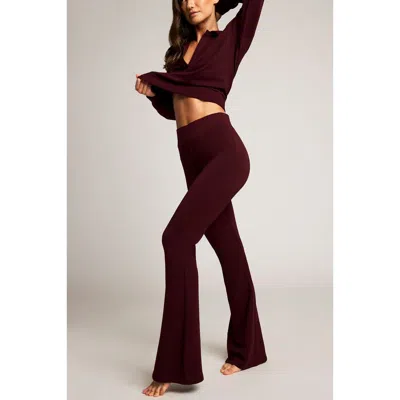 Negative Underwear Club Flare Pants In Brown