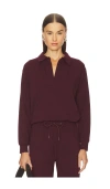 Negative Underwear Club Pullover In Burgundy