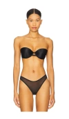 Negative Underwear Glace Strapless Bra In Black