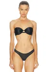 Negative Underwear Glace Strapless Bra In Black