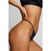 Negative Underwear Glacé String Thong In Black